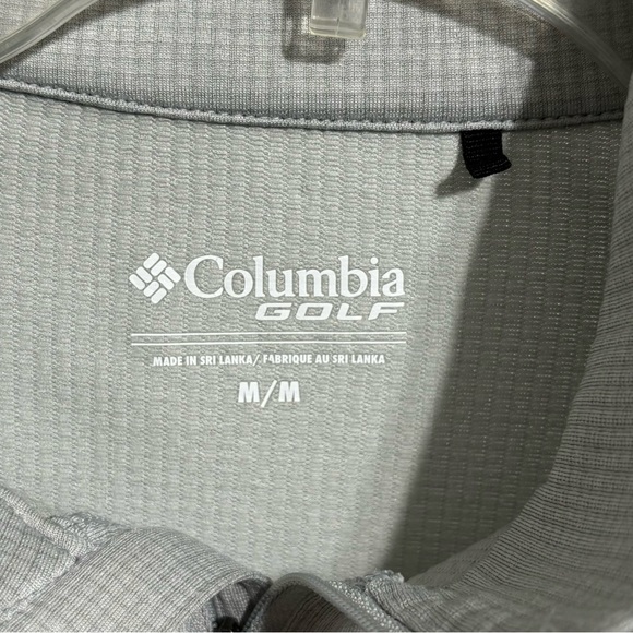 Columbia Golf Men’s Quarter Zip Gray Pullover - Picture 6 of 8